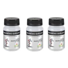 Kit 3X Magnésio Quelato 60 Cápsulas- Meissen