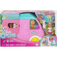 Carrinho - Barbie Conjunto de Brinquedo Chelsea Novo Camper mattel