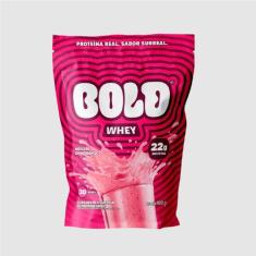 Bold Whey Milkshake - 900g, Unico, Morango