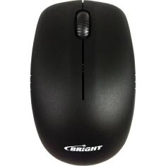 Mouse óptico sem fio malasia preto - bright