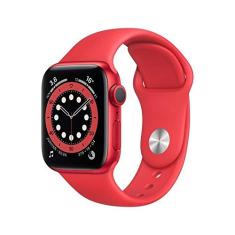 Apple Watch Series 6 Gps, 40 mm, Alumínio (product) red, Pulseira Esportiva (product) red - M00a3be/a