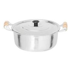 Panela Caçarola Grande Alumínio Batido Fundido Grosso N34 9 litros