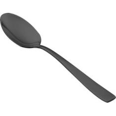 CJ 12 COLHERES DE AÇO INOX P/CHÁ PVD BLACK PISA