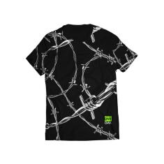 Camiseta Arame Farpado Di Nuevo Preta-Masculino