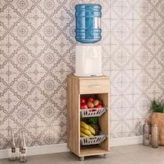 Fruteira Politorno Facility com 1 Gaveta e 2 Cestos