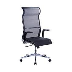 Cadeira Office Husky 500, Preto, Encosto de Cabeça Fixo, Encosto Ajustável com 3 Níveis, Base em Aço Cromado - HTCD010