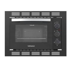 Forno Elétrico de Embutir Venax Grand Gourmet Preto 45L 220V