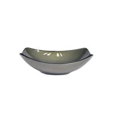 CUBA DE VIDRO OVAL CHANFRADA 51CM OURO ENVELHECIDO