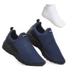 Tênis Sem Cadarço Masculino Slip On Esportivo Comfort Calce Fácil + Me