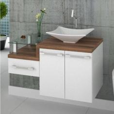 Gabinete para Banheiro Legno 830W - Compace