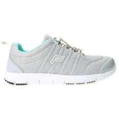 Propét Tênis feminino Travel Walker II, Cinza/menta, 35
