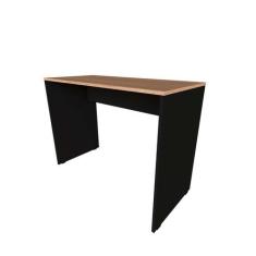 Escrivaninha Fini Carvalho Mel e Preta 120 cm - Bramov