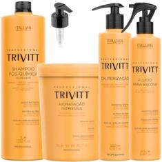 Kit Profissional Trivitt 04 produtos - Cauterização e Hidratação