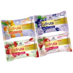 4UN La Fruta Sabonete  Barra Vegetal 150G Davene - Genérico