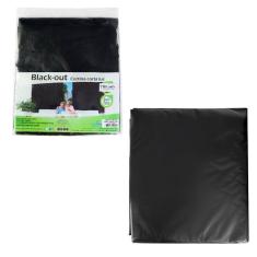 Cortina Blackout Preto - 280x180cm - P- Trilho