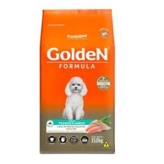 Ração Golden Fórmula Mini Bits para Cães Adultos de Porte Pequeno 15kg