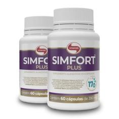 Kit 2 Simfort Plus Vitafor 60 Cápsulas