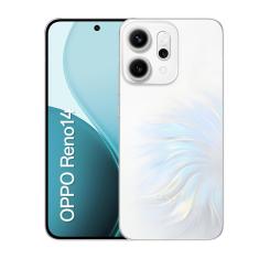 Smartphone OPPO Reno 14 5G Tela 6,59" 512GB Câmera Tripla 50MP Branco