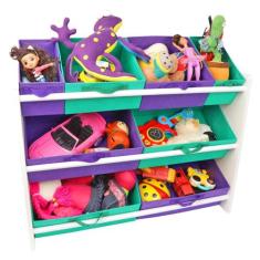 Organizador de Brinquedo Infantil Especial Multicolor - OrganiBox, VIO