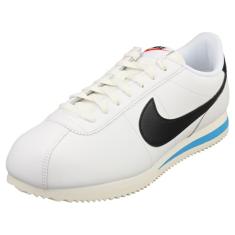 NIKE Cortez, tênis masculino, Vela azul com foto branca e preta, 45