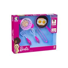 Kit De Cozinha Infantil Barbie Cheff Cotiplas 2494