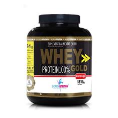 Whey Protein 100% Gold 1815g Sports Nutrition (Baunilha)