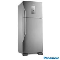 Refrigerador de 02 Portas Panasonic Frost Free com 435 Litros com Degelo Automático Aço Escovado - NR-BT50BD3X