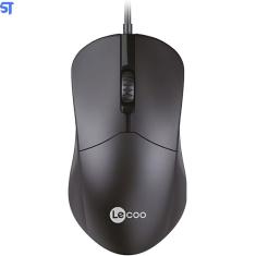 Mouse USB M1102 Lecoo Lenovo 1200dpi, Padrao preto