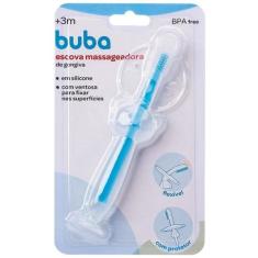 Escova Massageadora De Gengiva Baby - Azul - 12628 - Buba