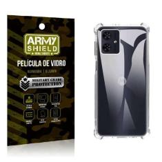 Capinha TPU Resistente + Película Vidro 3D - Kit Celular