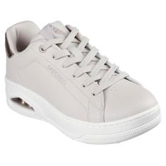 Skechers Tênis feminino Uno Courted Air, Natural, 34