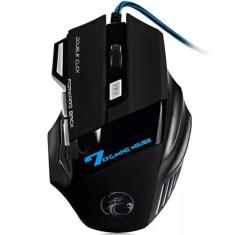 Mouse Gamer Laser X7 2400Dpi Usb Led 7 Botões Profissional - B-max, Ro