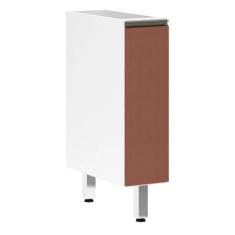 Balcão de Cozinha sem Tampo 20cm 1 porta Pérola Luciane Móveis