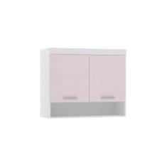 Armário Aéreo Maleiro Modulado 97cm 2 Portas Alpes Luciane Móveis