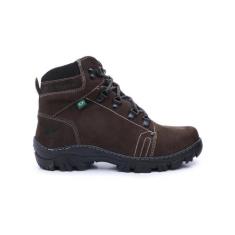 Bota de Couro Nobuck Adventure Masculina Bell Boots, 39, Chumbo