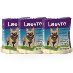 Kit 3 Unidades Coleira Leevre 25,50g Com 48cm - OUROFINO