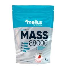 Mass 88000 Suplemento Em Pó Melius - 3kg - HEALTH TIME, MORANGO
