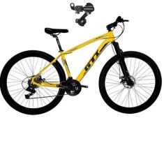Bicicleta Aro 29 Gti Roma 21 Velocidades Cambio Traseiro Shimano Index