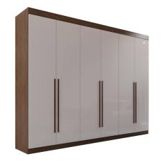 Guarda Roupa Casal 100% MDF 6 Portas 6 Gavetas Itália - Mais Móveis