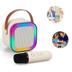 Caixinha Som Karaokê Infantil C/ Microfone Sem Fio Bluetooth-Unissex