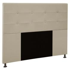 Cabeceira Cama Box Casal King 193cm D10 Safira Corano Bege - Mpozenato