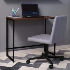 Escrivaninha Home Daf Mobiliário Pinus/Preto