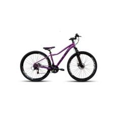 Bicicleta Aro 29 Pulse quick 21v Freio a Disco Lilas Brilho  - Pulse B