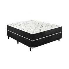 Cama Box Casal Conjugada Ortopédico (5cm) Colchão Dos Sonhos