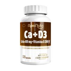 Apisnutri Cálcio + Vitamina D3 - 450Mg (120 Caps)