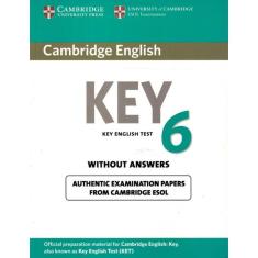 Cambridge English Key 6 Students Book Without Answers