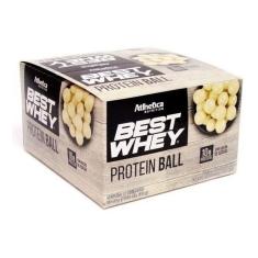 Best Whey Protein Ball Chocolate Branco Atlhetica (12 Unid.)