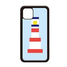 Capa Summer Sail Tower Pixel para iPhone 12 Pro Max para Apple Mini Mobile Case Shell