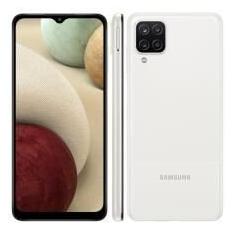 Smartphone Samsung Galaxy A12 64GB Branco Câmera Quádrupla de 48MP SM-A125