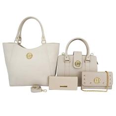 kit de bolsas femininas + carteira + alça transversal! Leona Barone!